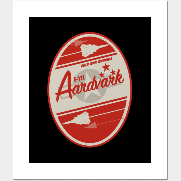 F-111 Aardvark Patch Wall Art by TCP